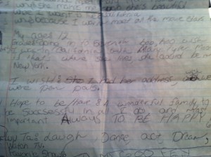 "Wish I was in California with Mary Tyler Moore if that's where she lives, she could be in New York."